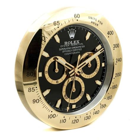 rolex daytona wall clock ebay|vintage rolex wall clock.